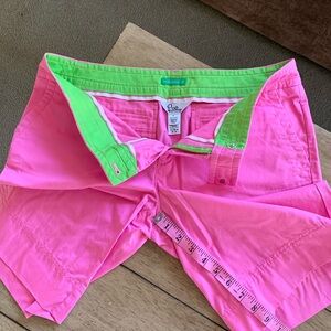 Lilly Pulitzer Bermuda shorts pink vintage
